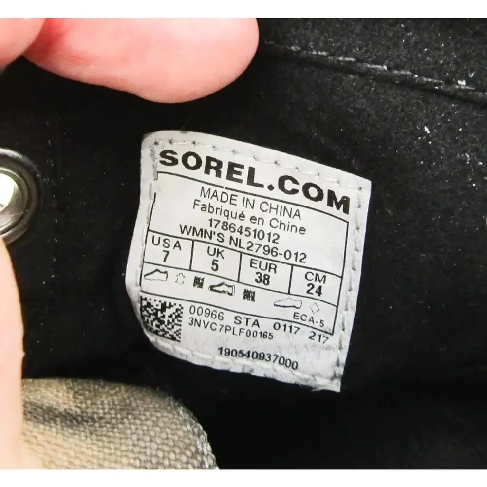 Sorel Boots Womens Size 7 EU 38 Joan of Arctic Wedge PDX 1964 Ankle Tan - Picture 4 of 9